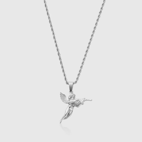 Men’s Silver Chain from CraftD London: “Cupid’s Revenge” - Picture 3 of 4
